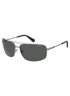 Buy Polarized Rectangular Eyewear Sunglasses PLD 2101/S DK Ruthen 63 in Saudi Arabia