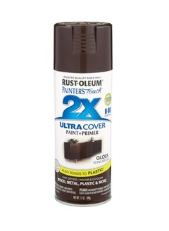 Buy Spray Paint Painters Touch 2X Brown 12oz in UAE