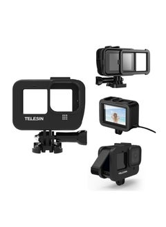 Buy TELESIN Horizontal Frame Case Housing For GoPro HERO11 HERO10 HERO9 in UAE