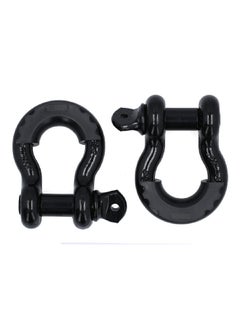 اشتري 2-Piece Shackle Space-Saving Design Black 3/4 Inch Sa-001 في السعودية