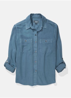 Buy AE Long-Sleeve Button-Up Shirt in Egypt