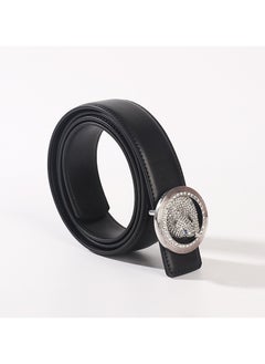 Buy Creative Casual And Versatile Wear-resistant Leather Belt in Saudi Arabia