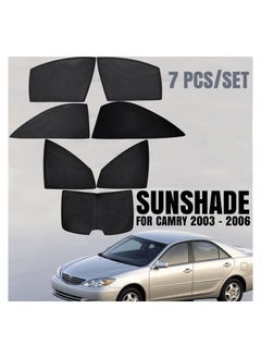 Buy Camry 2003-2006 High Quality Car Sunshade All Side Sunshade UV and Heat Protection Front Back Sides Sun Shades in Saudi Arabia