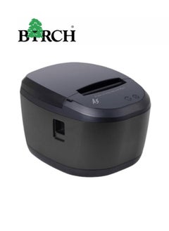 اشتري طابعة إيصالات Birch A5-30 POS مع قاطع تلقائي، USB+RS232+LAN، لون أسود , طابعة فواتير في السعودية