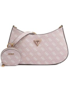 Buy Guess Alexie Top Zip Pink Shoulder Bag for Women BB841618 in UAE