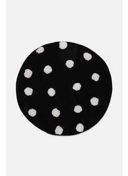 اشتري Tufted Cotton Bath Mat, Black في الامارات