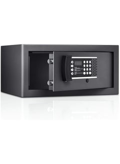 Buy Security Safe - Digital Safe Electronic Steel Lock Box with Keypad to Protect Money, Jewelry, Passports for Home, Business or Travel Black in Saudi Arabia