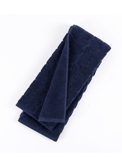 اشتري Sara Hand Towel, Navy - 550 GSM, 80x50 cm في الامارات