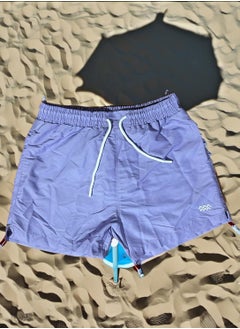 Buy Classic Polyester Waterproof Swimming Wear, Basic Purple. in Egypt