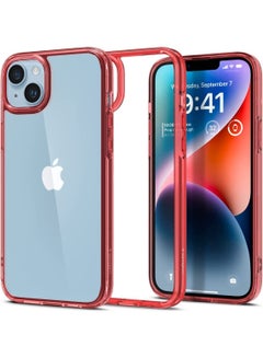 Buy Ultra Hybrid iPhone 14 Plus Case Cover - Red Crystal in UAE