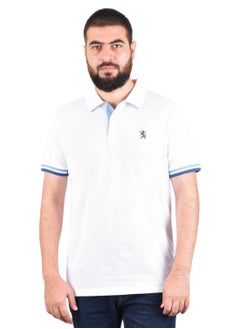 Buy Giordano Men's Performance Polo White in Saudi Arabia