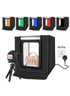 اشتري 40x40cm 16inch Light Box Soft Box Mini Studio Box Softbox 30W Light Photo Lighting Studio Shooting Tent Box Kit في الامارات