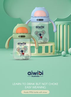 اشتري Aiwibi Water Bottle with Straw 300ml في الامارات