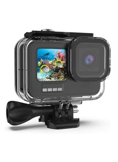 Buy Waterproof Diving Case for GoPro HERO 9/10/11/12 Black, 60M/196FT Underwater Protection with Mount Bracket Accessories for HERO 12/11/10/9 in UAE