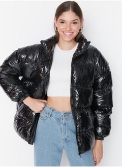 Buy Zip Through Puffer Jacket in UAE