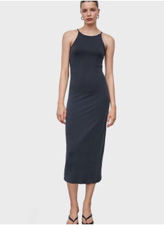 Buy Strappy Knitted Dress in Saudi Arabia