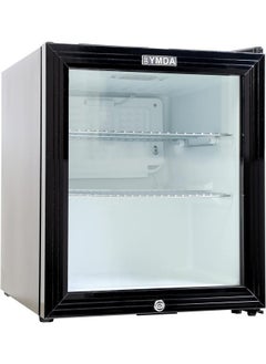 اشتري YMDA YCC60G Mini Glass Door Fridge (Black) في الامارات