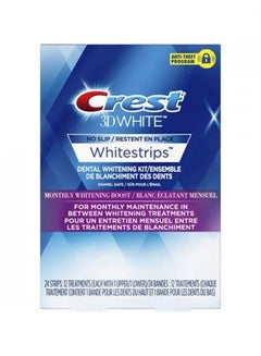 Buy 3D White teeth whitening strips, 24 strips in Saudi Arabia