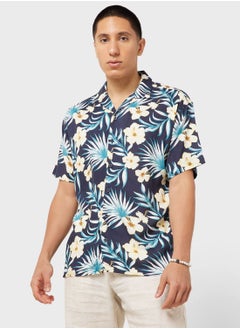 Buy Floral Printed Regular Fit Shirt in UAE