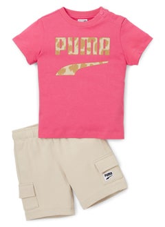 Buy Minicats DOWNTOWN Unisex T-Shirt and Shorts Set in UAE