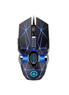 Buy Silent & Stylish Gaming Mouse with Macro & Breathing Lights LED - Perfect for PC and Laptop Gamers!（7 keys） in Saudi Arabia
