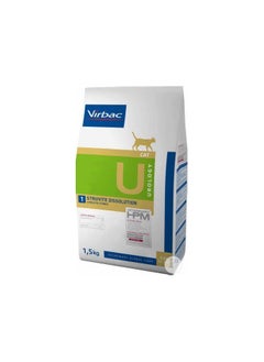 Buy VIRBAC DRY FOOD FOR CAT UROLOGY STRUVITE DISSOLUTION 1.5KG in UAE