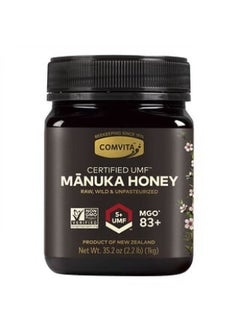 Buy Comvita, Raw Manuka Honey, Certified UMF 5+ (MGO 83+), 2.2 lb (1 kg) in UAE