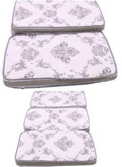 Buy A foldable foam mattress set consisting of two pieces, an easy-to-carry mattress with a bag, size 190*90*6 cm in Saudi Arabia