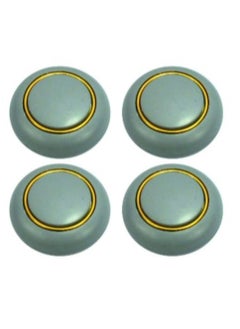 اشتري Robustline Highly Quality Platsic Drawer Knob - Cupboard Knob (Pack of 4) Grey - 107 في الامارات