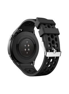 اشتري Strap Replacement Bands Compatible with 22MM Huawei Watch GT2E Bands,Adjustable Accessory Soft Silicone Sport Wristband for Women Men في مصر
