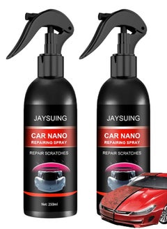 Buy 2Pcs Car Scratch Repair Removal Nano Spray Ceramic Coating Car Paint Sealant Car Scratch Remover Repair Protection & Swirl Remover Polish Scratch Removal for Cars Removes Scratch Mark (250ml) in UAE