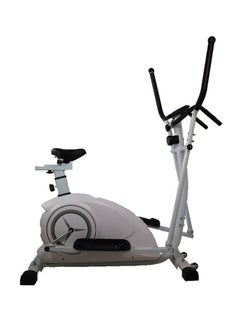 اشتري Elliptical And Upright Exercise Bike 2 In 1 Cardio Dual Trainer With Heart Rate MF-CT-187 في الامارات