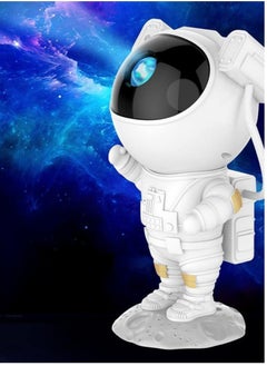 اشتري Starry Night Light Projector Astronaut LED Projection Lamp with Remote Control, Adjustable Head Angle,Gift for Kids Adults Home Party Ceiling Decor في الامارات