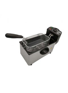 Buy Electric Deep Fryer 3.0 L 2000.0 W 816102004 Black/Silver in Saudi Arabia