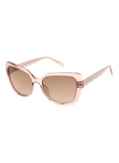 Buy Women's Uv Protection Rectangular Shape  Sunglasses Fos 3143/S Brown 50 - Lens Size: 49.5 Mm - Crysbeige in UAE