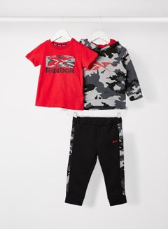 Buy Baby Boys Camo Print Clothing Set in UAE