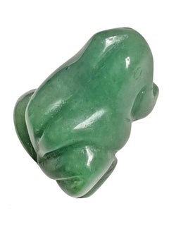 Buy Green Aventurine Frog Crystal Figurine  Small Hand Carved Pocket Healing Crystal Statue Animal Sculpture 1.5 Inches -- Green Aventurine in Egypt