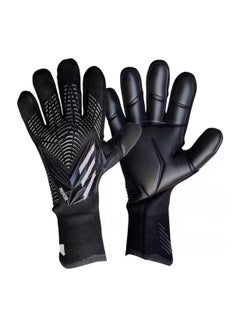 Buy Soccer Goalkeeper Gloves, Youth Adult Soccer Goalkeeper Gloves, High Performance Goalkeeper Gloves, Breathable Soccer Gloves, 4+3mm Super Grip, For Toughest Saves, Training And Matches in Saudi Arabia