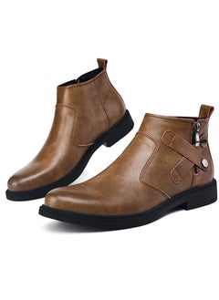 Buy New Men's Casual Leather Boots in Saudi Arabia