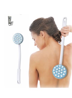 Buy Lotion Applicator and Massager, Handheld Long Handled Easy Reach Roll-On for Sunscreen, Cream, Shower Gel on Back, Legs, and Feet in Saudi Arabia