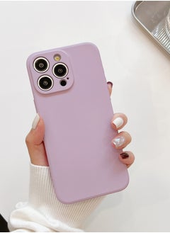 Buy Compatible with iPhone 15 Pro phone case,protective liquid silicone, [enhanced camera protection] [soft scratch resistant ultra-fine fiber lining] shock-absorbing phone case iPhone 15 Pro 6.1 in Saudi Arabia