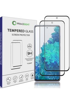 Buy PRIMEEIGHT Samsung Galaxy S20 Screen Protector 6.2 Inch Display - Ultra Thin 9H Hardness Tempered Glass S20 Pack of 2 - Easy to Install HD Clear Screen Protector S20 in Saudi Arabia