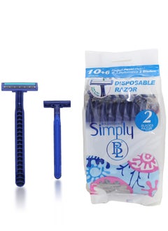 Buy 10 + 6  Perfect Razor Plus High Performance 2 Blades in Saudi Arabia