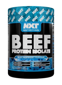 Buy Beef Protein Isolate - Blue Raspberry - (540g) in Saudi Arabia