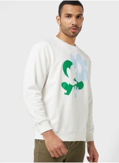 Buy Graphic Print Sweatshirt in Saudi Arabia