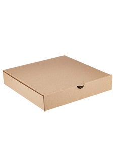 Buy Hotpack | Brown Pizza Box 22X22Cm - 5 Pieces in UAE