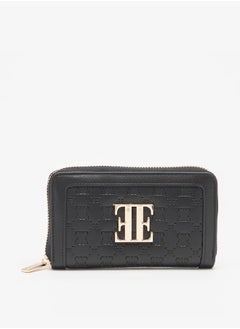 Buy Women's Embossed Monogram Zip Around Wallet in UAE