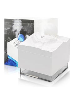 Buy 300ml Mini Warm Air Humidifier, Small Portable Humidifiers for Bedroom, Cool Mist Humidifiers for Small Room Quiet Easy Clean(White) in Saudi Arabia