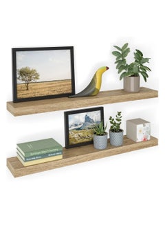 اشتري Floating Shelf, Wall Shelf for Photos, Decorations, in Living Room, Kitchen, Hallway, Bedroom, Bathroom في الامارات