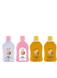 Buy Elegant 500ml Orignal Baby Oil + Lotion + Shampoo + Shower Gel in UAE